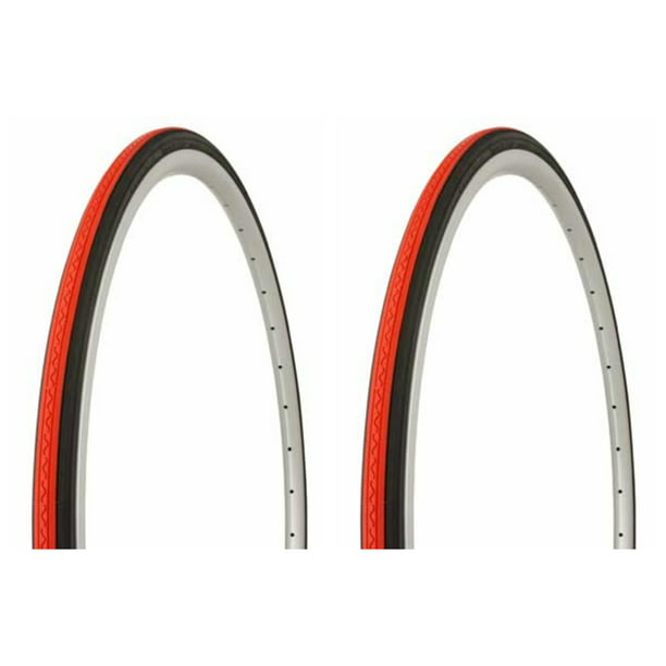 700 x 25C Bike Tire Black Center Color Shoulder Duro Track Fixie Bicycle New